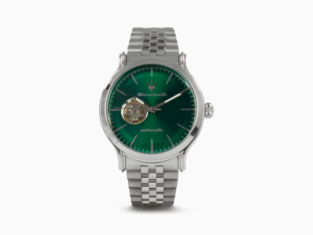 Maserati Epoca Automatic Watch, Green, 42 mm, Mineral crystal, R8823118010