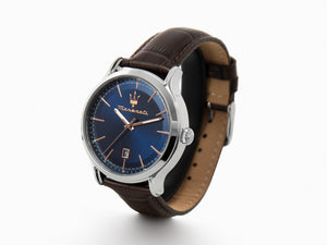 Maserati Epoca Quartz Watch, Blue, 42 mm, Mineral crystal, R8851118016