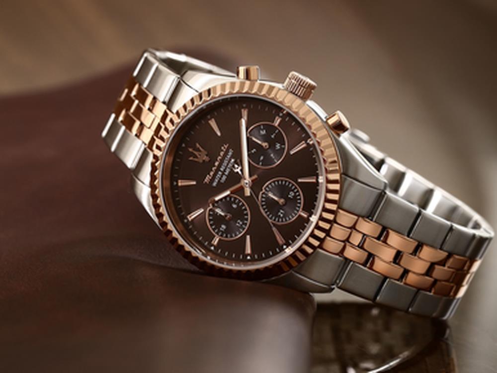 Maserati Competizione Quartz Watch, Bronze, 41 mm, R8853100049