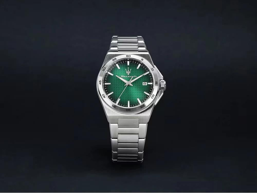 Maserati Velocitá Slim Quartz Watch, Green, 40 mm, R8853153003