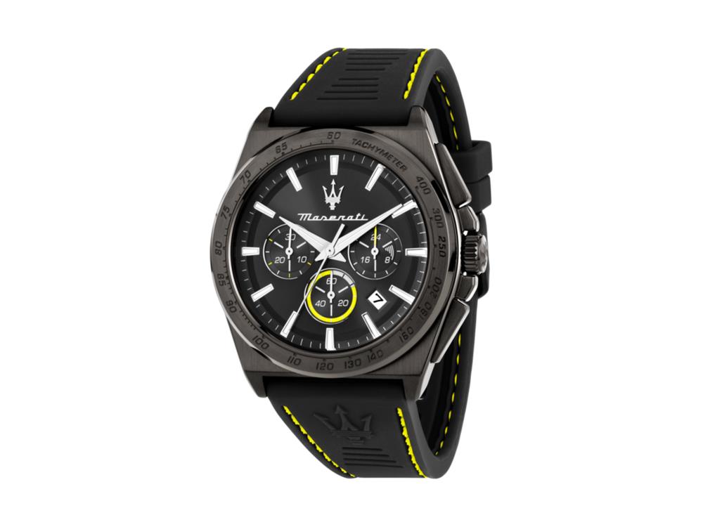 Maserati Velocitá Quartz Watch, Black, 43 mm, R8871606006