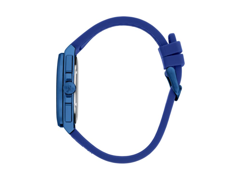 Maserati Velocitá Quartz Watch, Blue, 43 mm, R8871606007