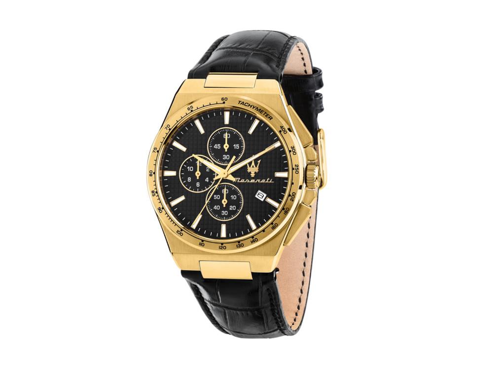 Maserati Velocitá Slim Quartz Watch, Black, 41 mm, R8871653001