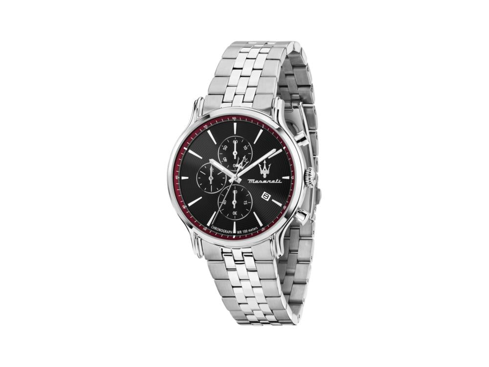 Maserati Epoca Slim Quartz Watch, Black, 40 mm, Mineral crystal, R8873618037