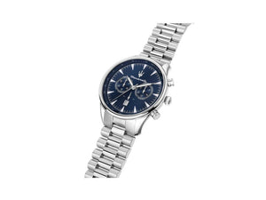 Maserati Tradizione Quartz Watch, Blue, 45 mm, Mineral crystal, R8873646005