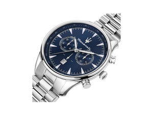 Maserati Tradizione Quartz Watch, Blue, 45 mm, Mineral crystal, R8873646005