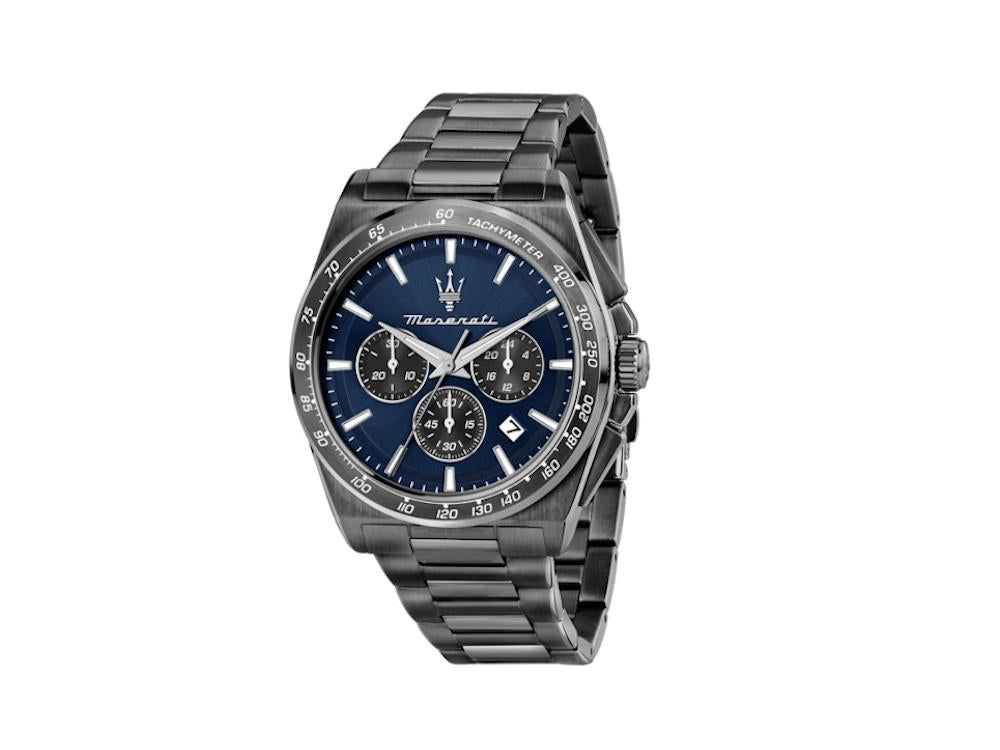 Maserati Velocitá Quartz Watch, Blue, 43 mm, R8873652015