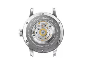 Meistersinger Perigraph Automatic Watch, SW 300, 38 mm, Beige, BM1103-SV03