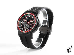 Momo Design Pilot Pro Crono Quarzo watch, PVD, Cronograph, 46mm, MD2164BK-41