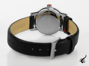 Mondaine SBB Evo2 Petite Quartz Watch, White, 26mm, Leather strap, MSE.26110.LB