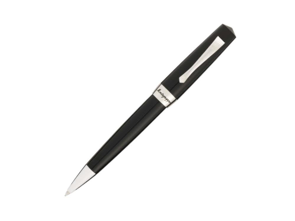 Montegrappa Elmo 02 Jet Black Ballpoint pen, Black Resin, ISE2RBAC