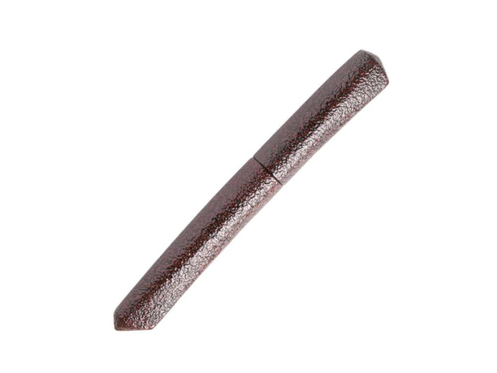 Nakaya Dorsal Fin Ver.2 Kuro-Tame Ishime Fountain Pen,  Brown