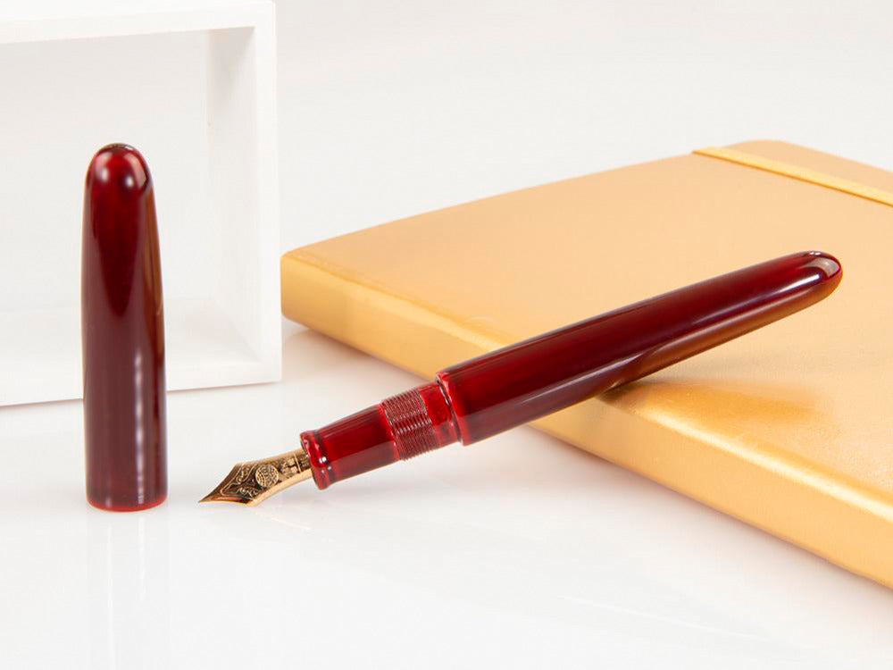 Nakaya Cigar Fountain Pen Portable, Aka-Tamenuri, Portable, Music