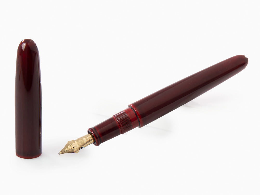 Nakaya Cigar Fountain Pen Portable, Aka-Tamenuri, Elastic, Music