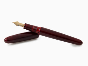 Nakaya Cigar Fountain Pen Portable, Aka-Tamenuri, Elastic, Music