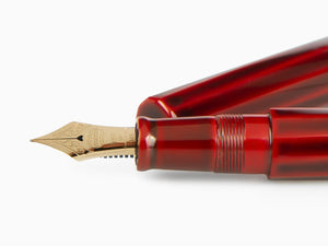 Nakaya Cigar Portable Fountain Pen, Decapod (TW), Aka-Tamenuri