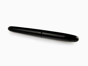 Nakaya Cigar Fountain Pen Portable, Black, Ebonite, 14k Gold bicolour