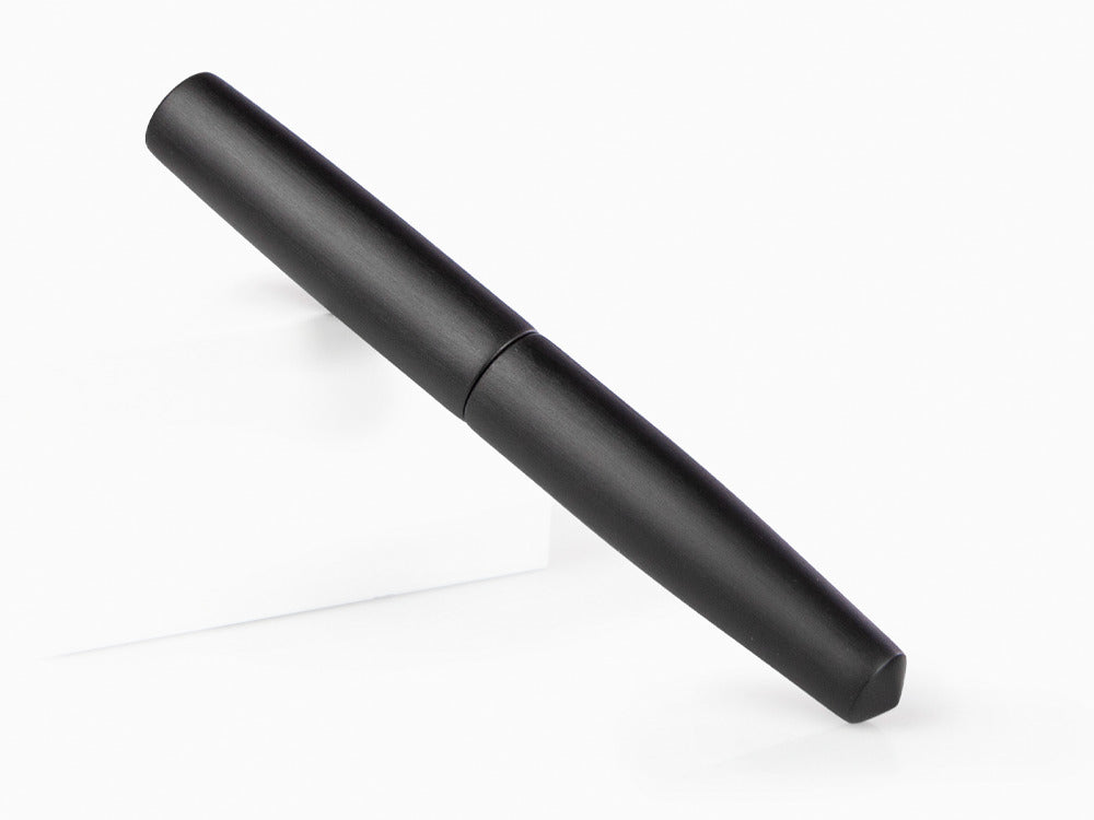 Nakaya Cigar Piccolo Hairline Fountain Pen, Black, Ebonite