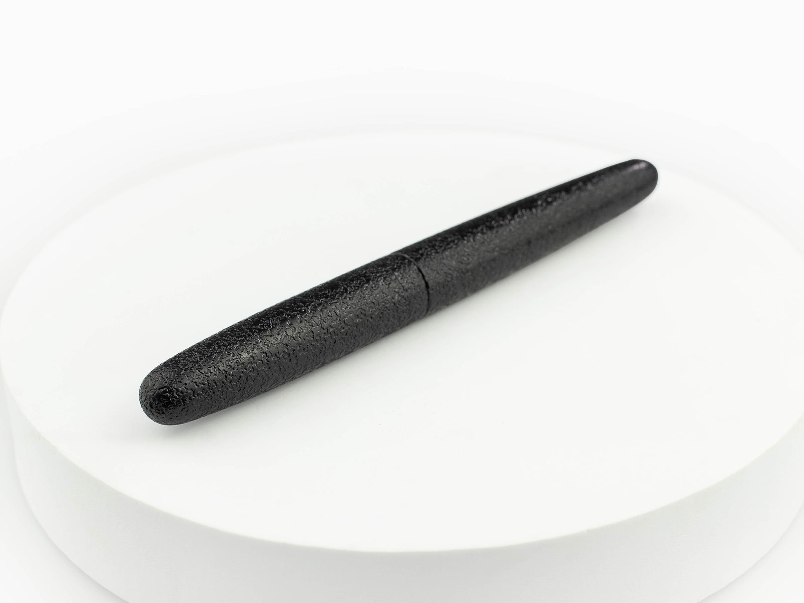 Nakaya Cigar Fountain Pen Portable, Kuro-Ishime, Ebonite, 14k Gold