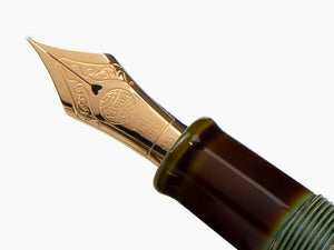 Nakaya Writer Fountain Pen Heki-Tamenuri, Decapod, Ebonite and Urushi