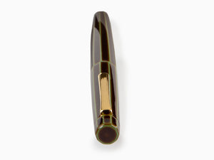 Nakaya Writer Fountain Pen Heki-Tamenuri, Decapod, Ebonite and Urushi