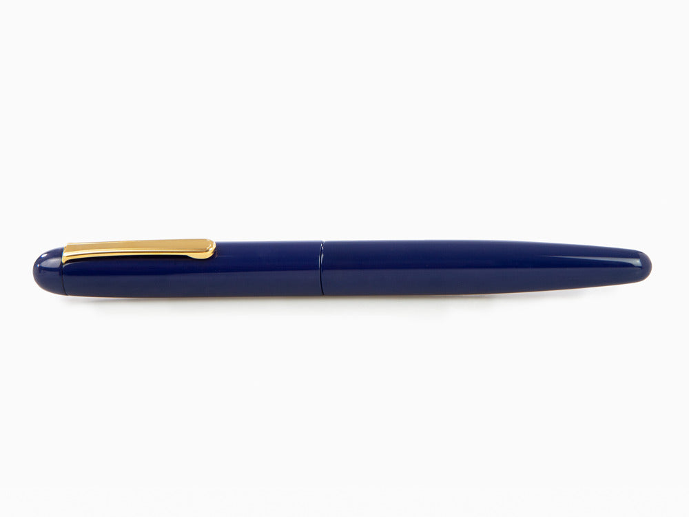 Nakaya Writer Kikyo Fountain Pen, Long, Ebonite
