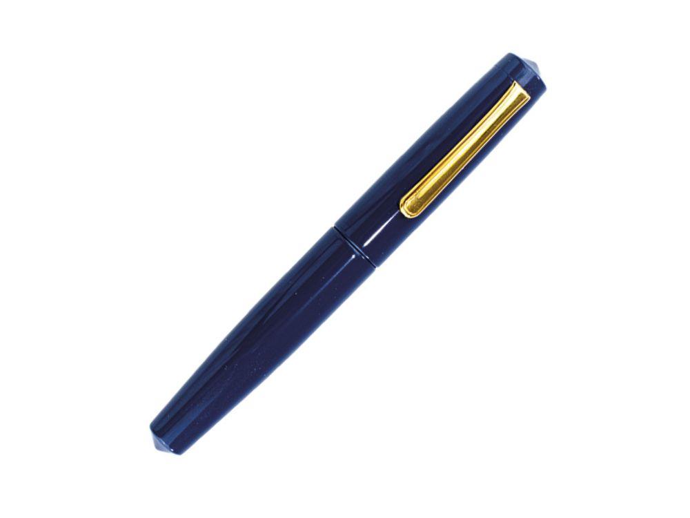 Nakaya Writer Fountain Pen, Kikyo, Ebonite and Urushi lacquer - Nib M