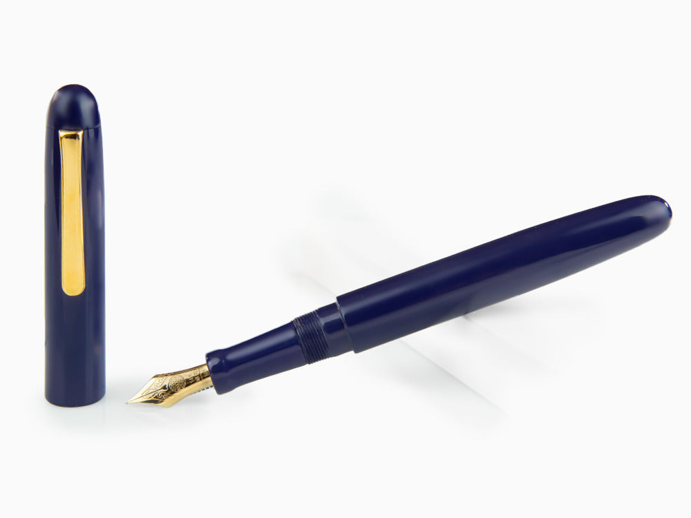 Nakaya Writer Fountain Pen, Shobu, Ebonite and Urushi lacquer, Long