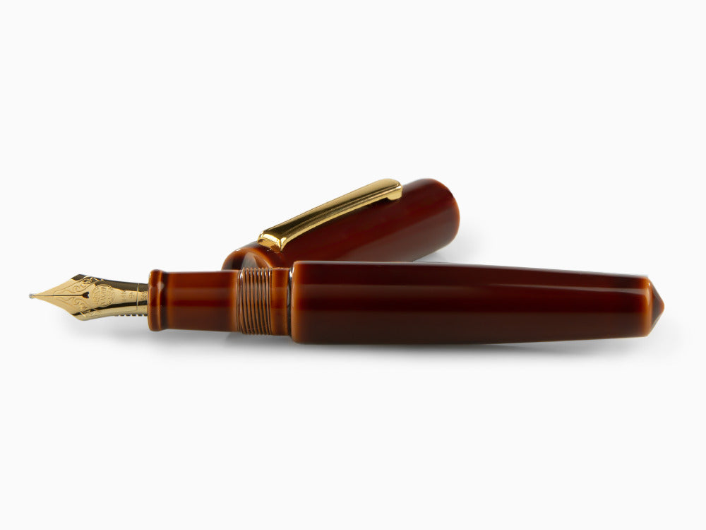 Nakaya Writer Piccolo Toki-Tamenuri  Fountain Pen, Urushi lacquer