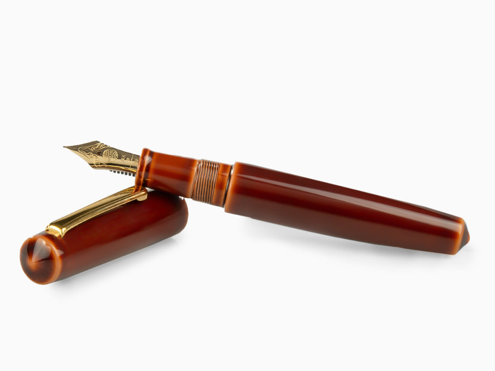 Nakaya Writer Piccolo Toki-Tamenuri  Fountain Pen, Urushi lacquer
