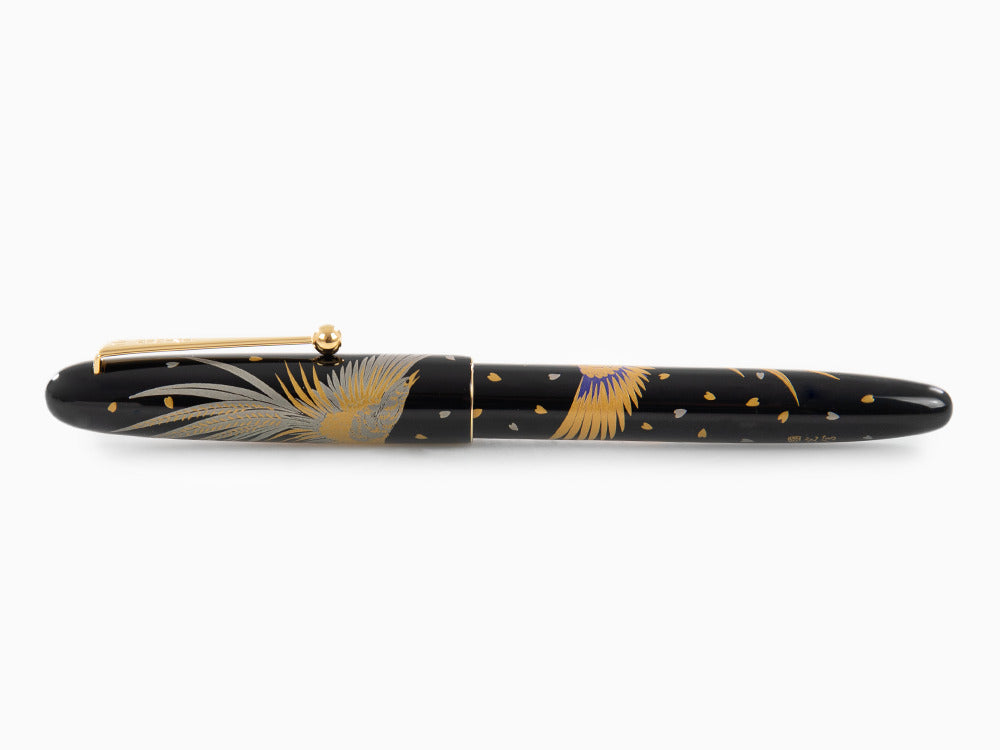 Namiki Tradition Golden Pheasant Rollerball pen, Gold Powder, BLN-35SM-7-KI
