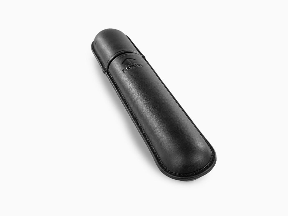 Namiki Emperor Pen Case, Leather, Black, 1 Writing Instrument