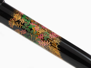 Namiki Yukari Flower Fence Fountain Pen, Urushi lacquer, FN-10M-HA