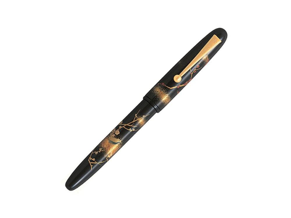 Namiki Yukari Apricot Tree and Warbler Fountain Pen, FN-10M-UU