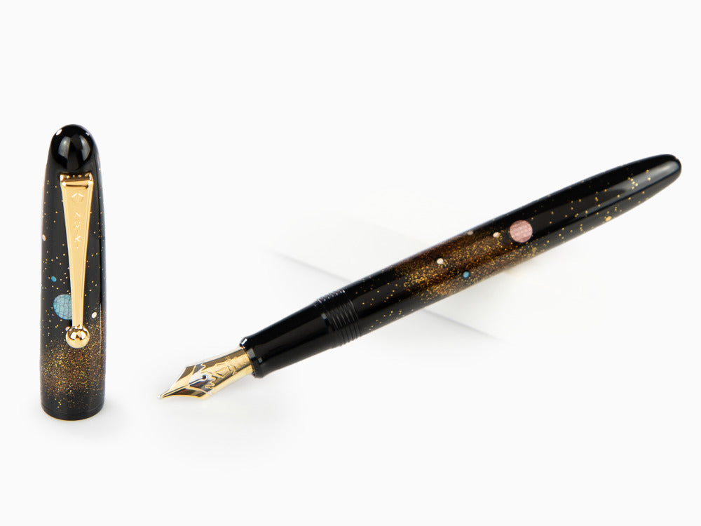 Namiki Yukari Milky Way Fountain Pen, Urushi lacquer, Gold,  FN-20M-RAM