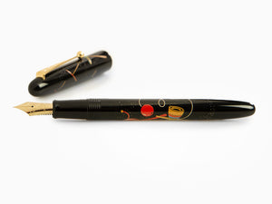 Namiki Nippon Art Toy-Kendama Fountain Pen, Maki-e, Gold trim, FN-5M-KEN