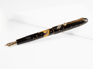 Namiki Nippon Art Golden Pheasant Fountain Pen, Lacquer, FN-5M-KI