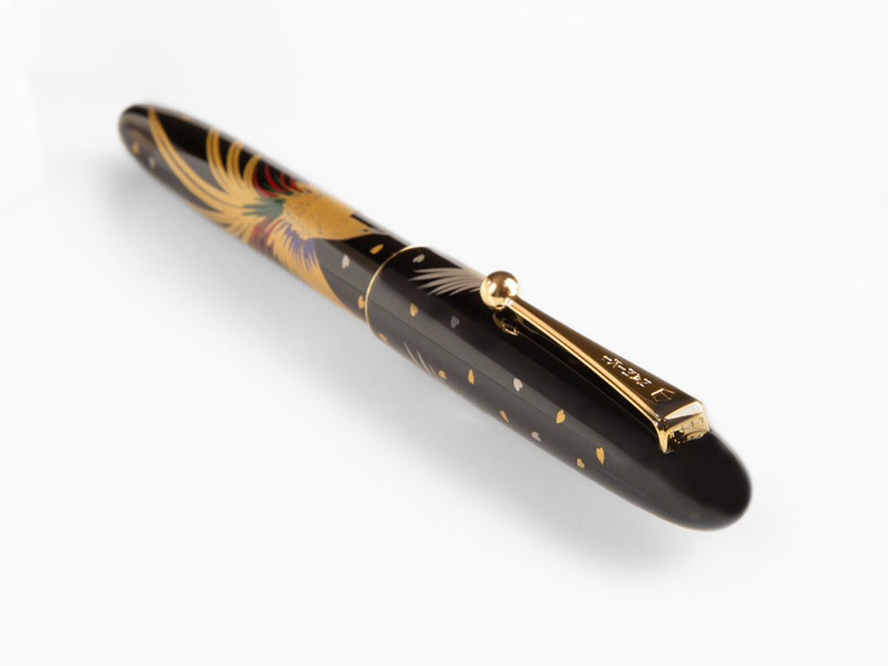 Namiki Nippon Art Golden Pheasant Fountain Pen, Lacquer, FN-5M-KI