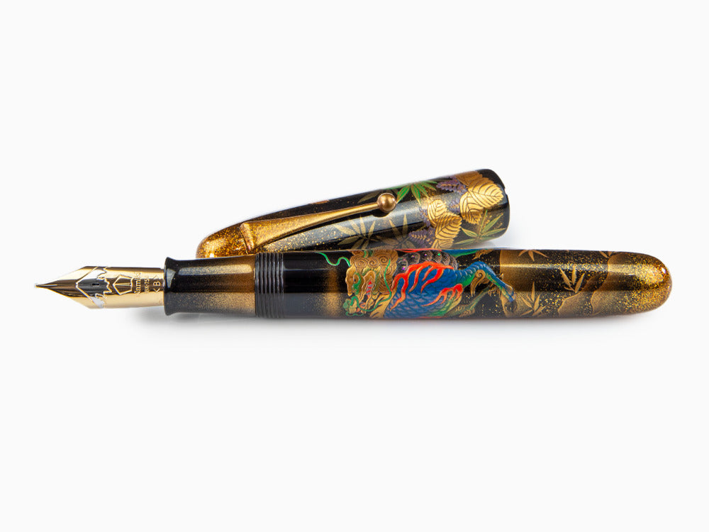 Namiki Emperor Kylin Fountain Pen, Maki-e, 18k Gold trim, FNF-70M-KRN