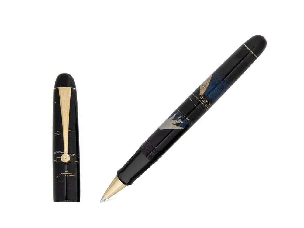 Namiki Tradition Mount Fuji And Ship Rollerball pen, Gold trim, BLK-30P-7-FF