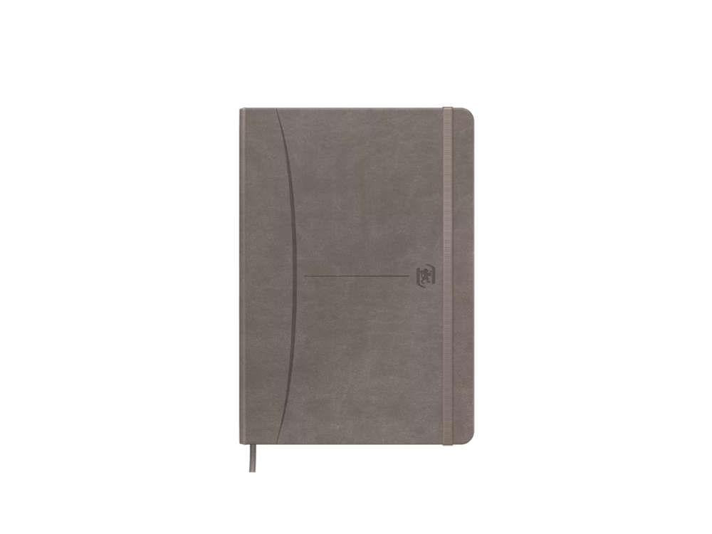 Oxford Signature Notebook A5 Grey, 400163610-GRIS