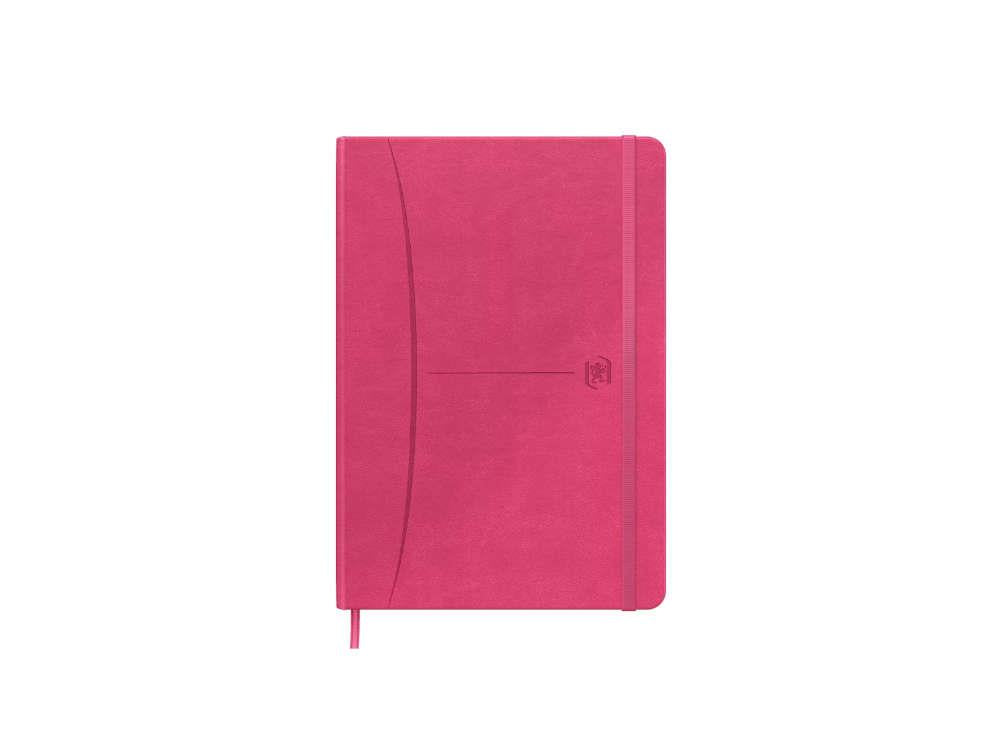 Oxford Signature Plain Notebook A5 Fuchsia, 400163615-FUCSIA