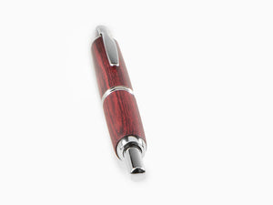 Pilot Capless Wooden Fountain Pen, Birch wood, Red, FC-2500RR-R