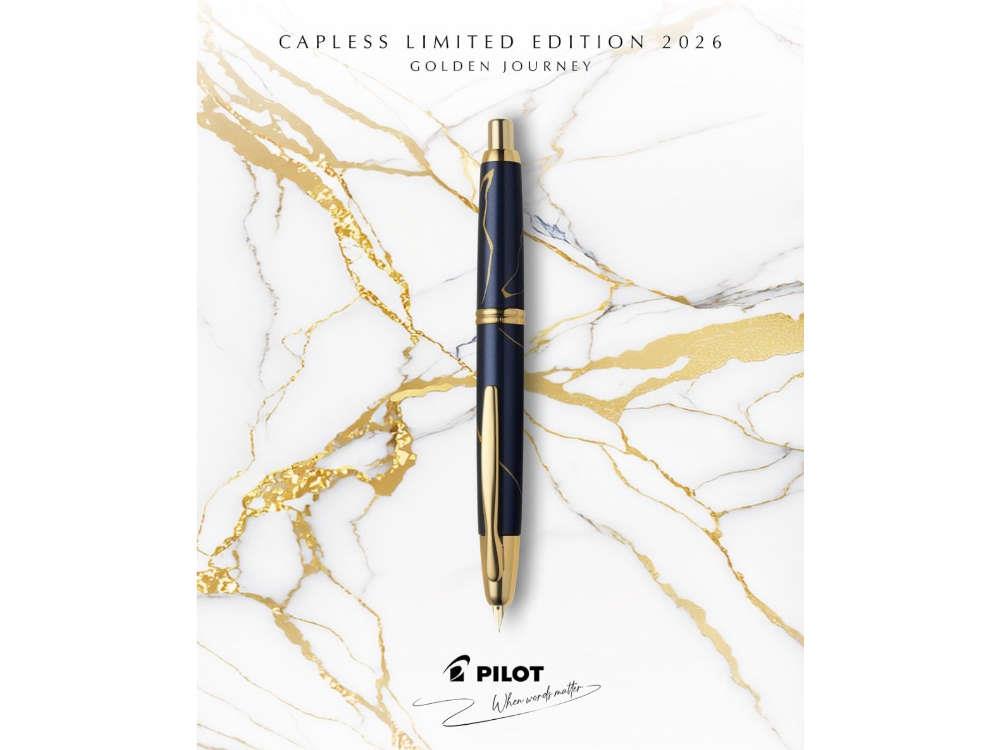 Pilot Capless Golden Journey 2026 Fountain Pen Limited Edition