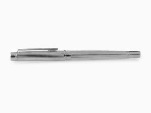 Pilot Grance Stripe Fountain Pen, Rhodium trim, Silver, FGNZ-35SS-GS