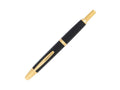 Pilot Capless Fountain Pen, Black, Gold, FK-1500-AU-BLACK - Nib F