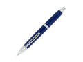 Pilot Capless Fountain Pen, Blue, Chrome, FK-1500-RH-BLUE - Nib F
