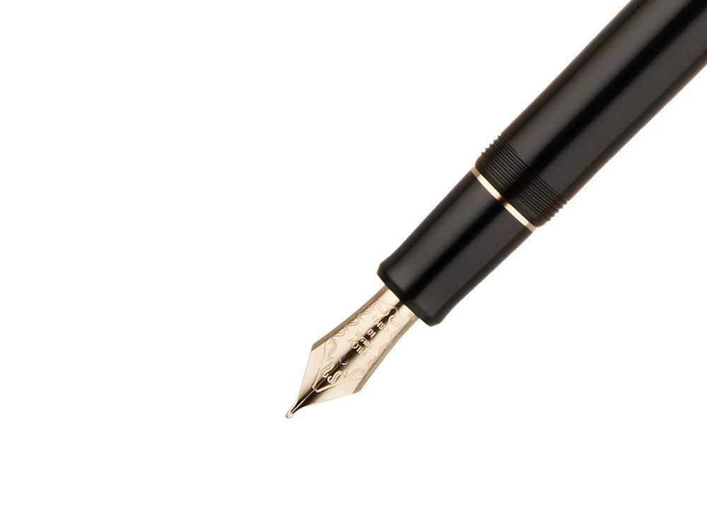 Pilot Custom 742 Fountain Pen, Gold plated, Black, FKK-2000RB