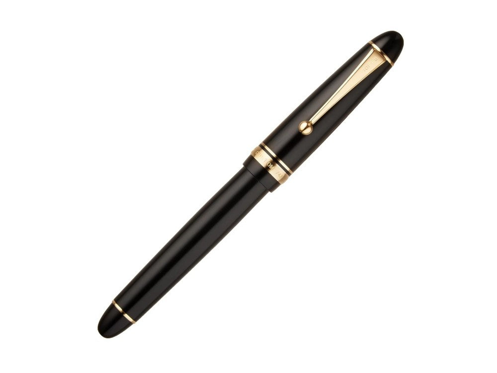 Pilot Custom 742 Fountain Pen, Gold plated, Black, FKK-2000RB