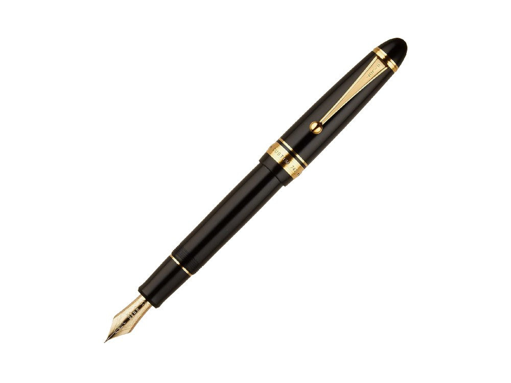 Pilot Custom 743 Fountain Pen, Gold plated, Black, FKK-3000R